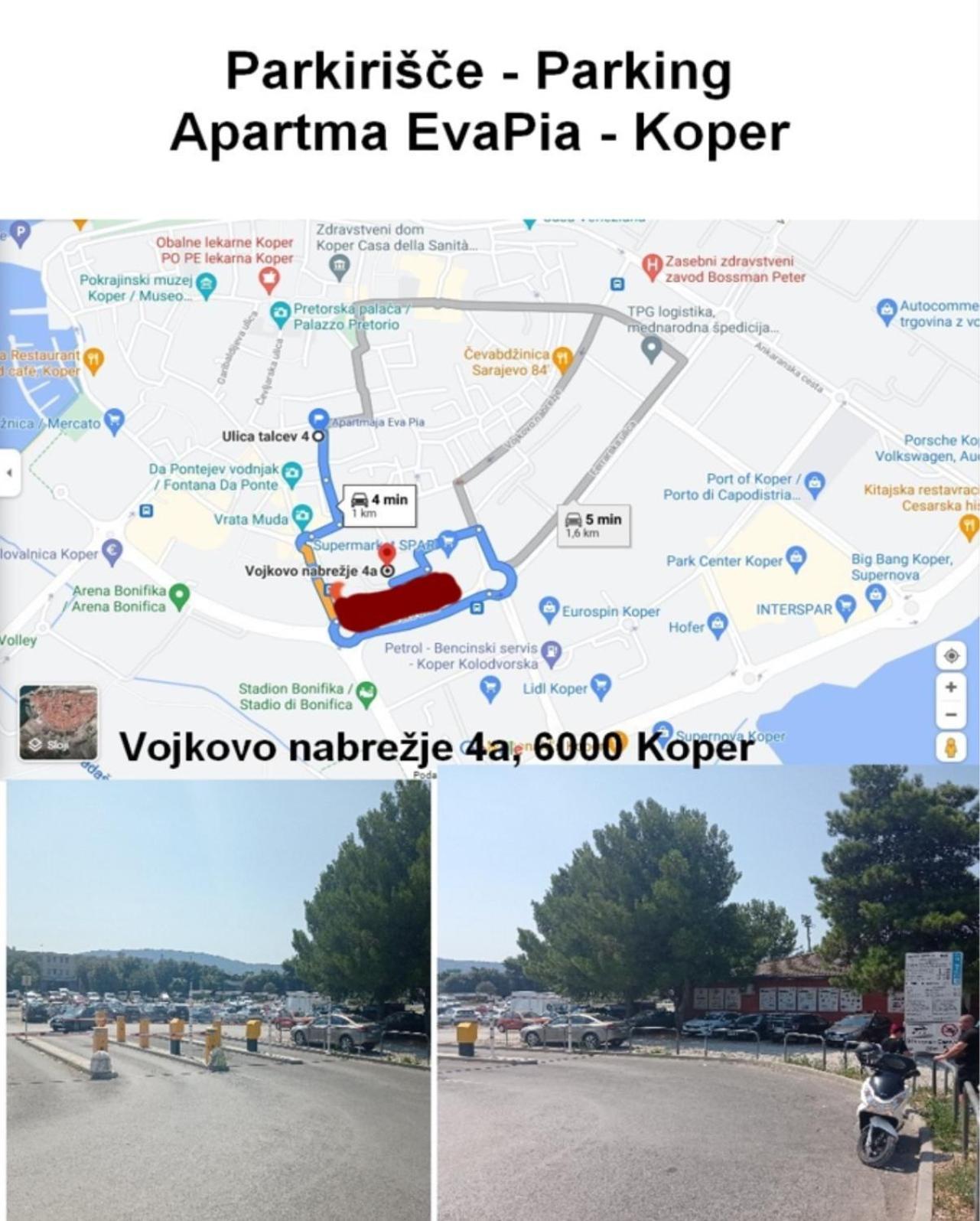 Apartmaja Eva&Pia Koper Exterior photo